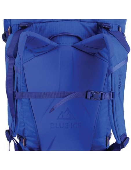 pack mochila warthog 45l (turkish blue) + crampones sarken - blue ice / petzl