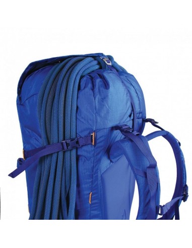 pack mochila warthog 45l (turkish blue) + crampones sarken - blue ice / petzl