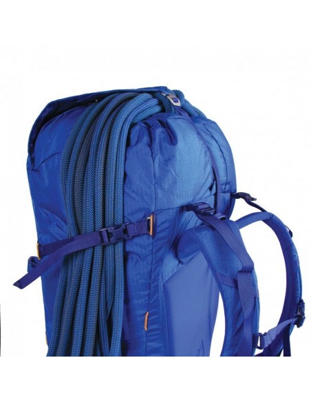 pack mochila warthog 45l (turkish blue) + crampones sarken - blue ice / petzl