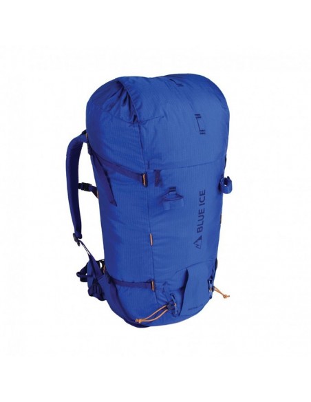 pack mochila warthog 45l (turkish blue) + crampones sarken - blue ice / petzl