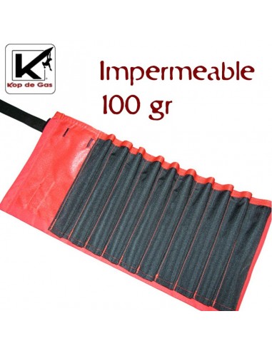 ice screw bag - bolsa para 10 tornillos de hielo - kop de gas