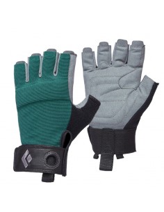 womens crag half-finger (ranging sea) - guantes ferrata mujer - black diamond 2
