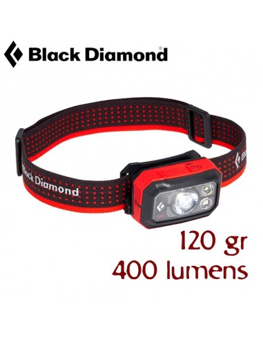 storm (octante) - luz frontal 400 lúmens - black diamond