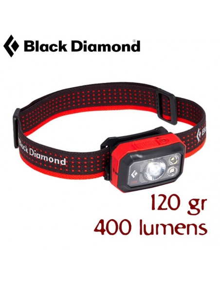 storm (octante) - luz frontal 400 lúmens - black diamond