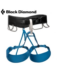 momentum men (kingfisher) - arnés escalada hombre - black diamond
