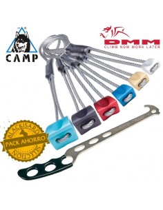 pack wallnut set 3-8 + recuperador nut key - dmm / camp