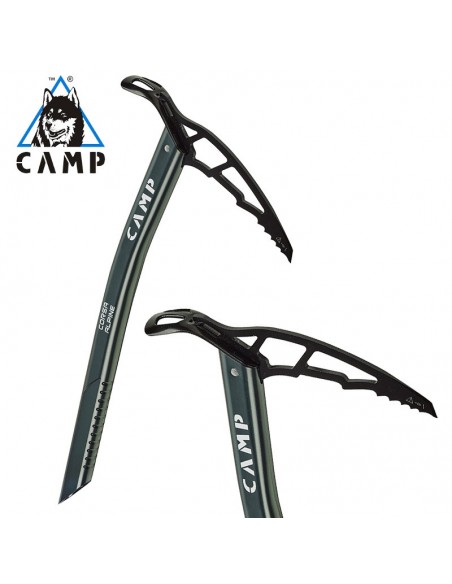 corsa alpine - piolet ligero con cabeza de acero - camp