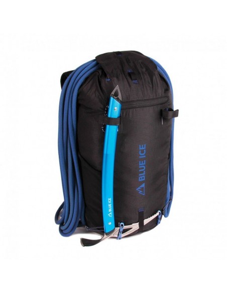 corsa alpine + dragonfly 25l (black) - piolet y mochila ligeros para alpinismo - camp / blue ice