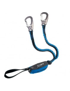 pack arnés twist quattro + disipador para ferrata kinetic rewind - ocun / camp 2