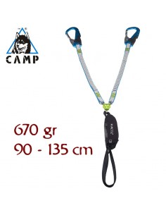 kinetic gyro rewind pro - disipador vía ferrata - camp