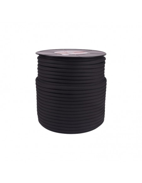 pro rope (negra) bobina 100m - cuerda semiestática para trabajos verticales - fixe/roca