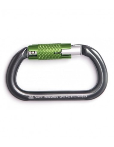 symmetric automático 3p - mosquetón simétrico cierre 3 movimientos - fixe