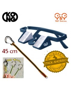 pack gafas de asegurar plasfun first (dark blue) + panic xl de kong - y and y / kong