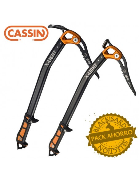pack 2 x-light (hammer+adze) - piolets alpinismo técnico - cassin
