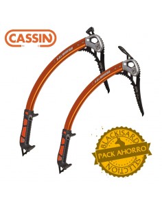 pack x-all mountain adze + hammer - piolets para escalada en hielo y alpinismo técnico - cassin