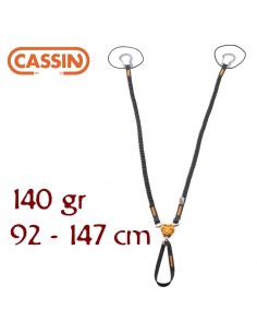 x-gyro leash 92-147 cm - dragonera bífida con antienredos - cassin