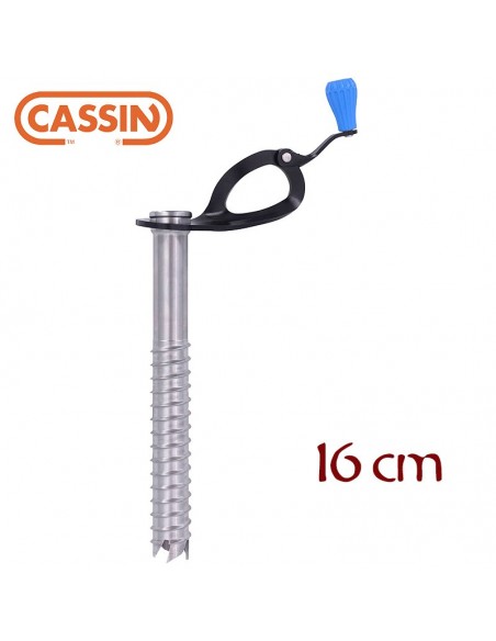 rocket 16 cm - tornillo de hielo - cassin