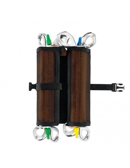 pack 8 tornillos de hielo rocket (1x13cm + 3x16cm + 3x19cm + 1x22cm) + bolsa octo - cassin / petzl