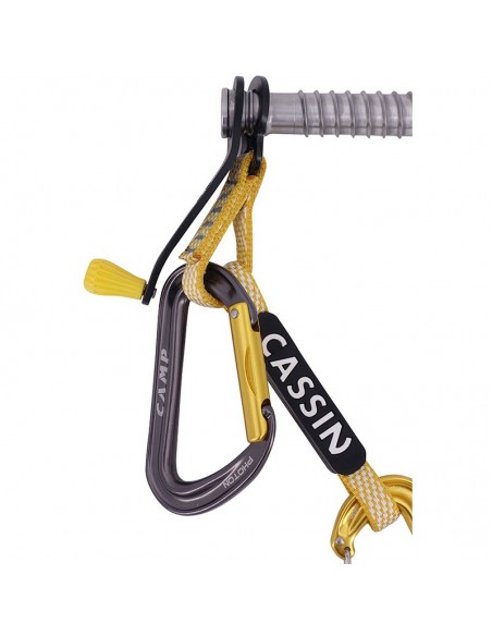 pack 3 rocket plus (13/16/19 cm) - tornillos de hielo con cinta de dyneema - cassin