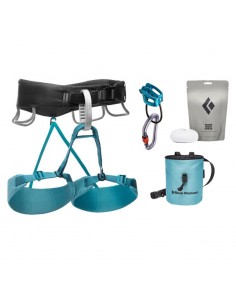 momentum woman package (aqua verde) - pack arnés y complementos - black diamond 2