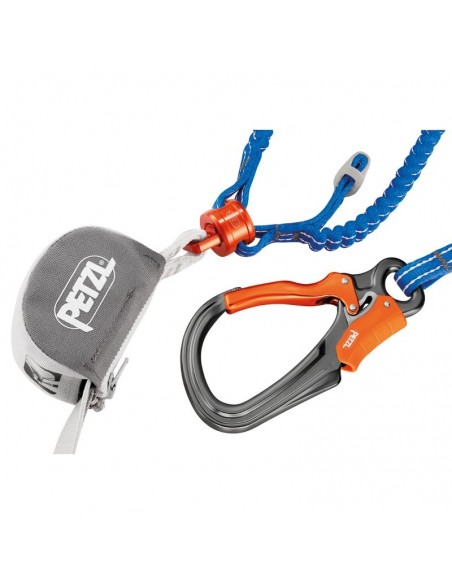 pack 2 scorpio eashook - disipador vía ferrata - petzl