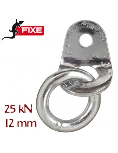 plaqueta con anilla bicromatada 12 mm - fixe