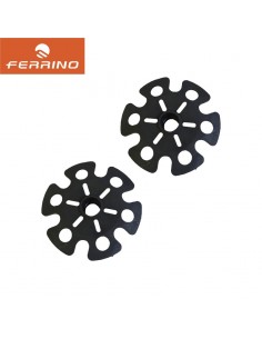 arandelas de nieve (80mm) (par) para bastones de trekking - ferrino