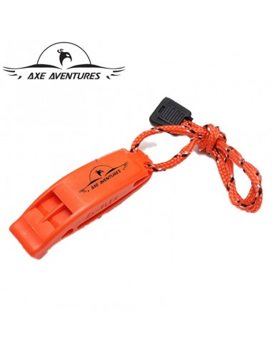 silbato de rescate - axe aventures