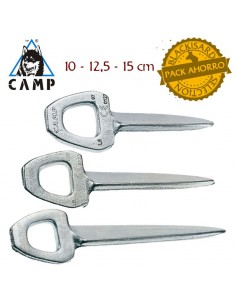 juego de 3 pitones soft universal (10 cm, 12 cm y 15 cm) - camp