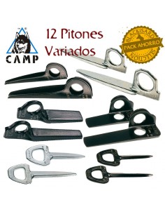 pack de 12 pitones variados - camp