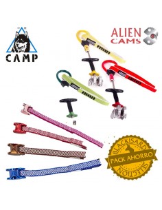 pack 3 alien (semáforo) + tricam dyneema set (4 piezas) - camp