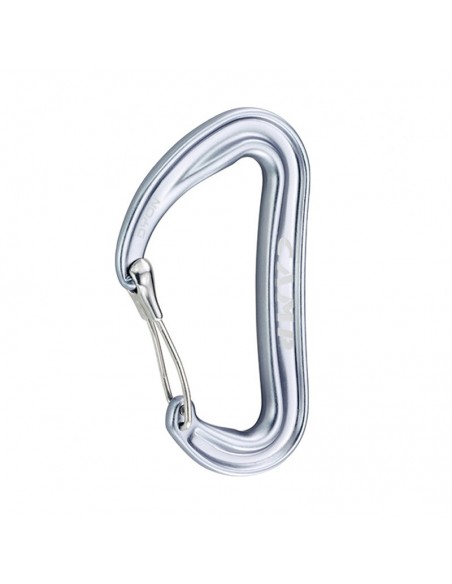 dyon (titanium) - mosquetón superligero con anti-enganche - camp