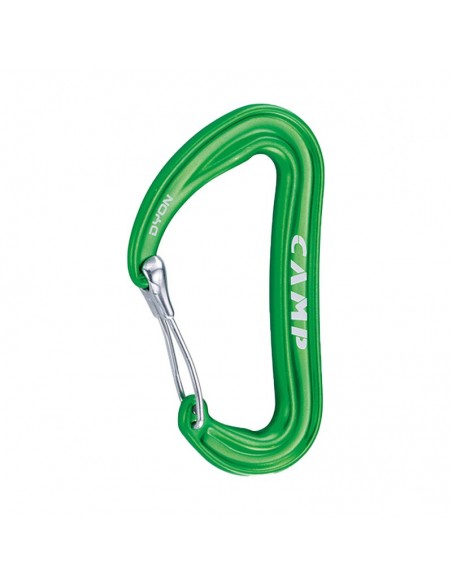 dyon (green) - mosquetón superligero con anti-enganche - camp