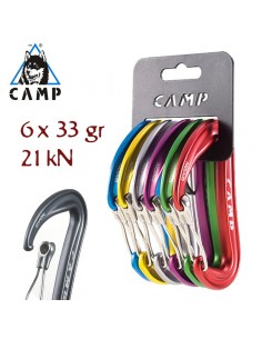 dyon rack pack (6 mosquetones) - camp