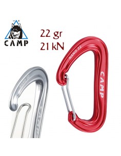 nano 22 (red) - mosquetón pequeño y ultraligero - camp