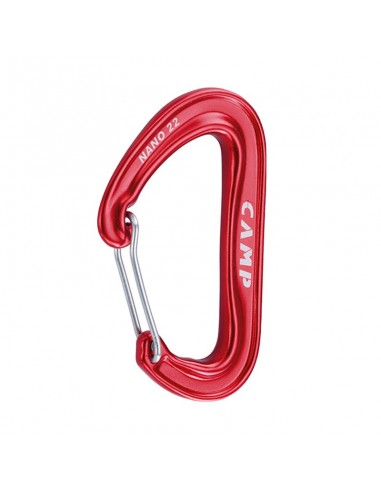 nano 22 (red) - mosquetón pequeño y ultraligero - camp
