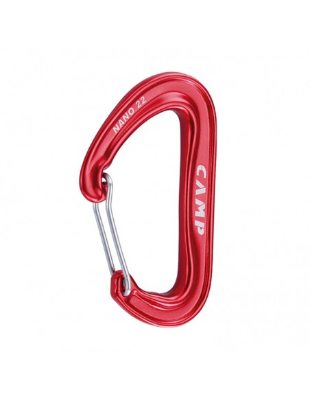 nano 22 (red) - mosquetón pequeño y ultraligero - camp
