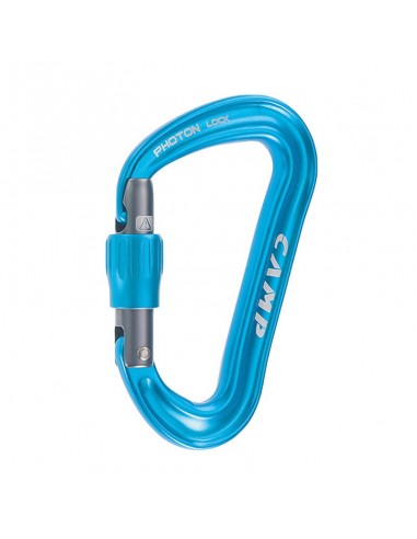 photon lock (blue) - mosquetón asimétrico rosca - camp