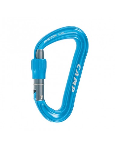 photon lock (blue) - mosquetón asimétrico rosca - camp