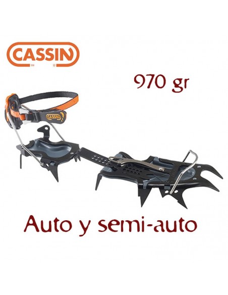 alpinist-auto / semi-auto - crampón de alpinismo clásico - cassin