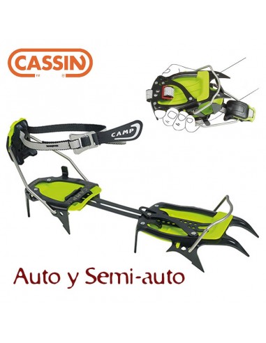 Ascent-Auto/Semi-Auto - Crampón polivalente y minimalista - Cassin