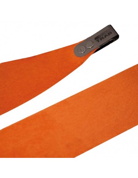 self-adhesive skins stelvio 76 (164 cm) - orange skin 65% mohair - pieles de foca - ski trab