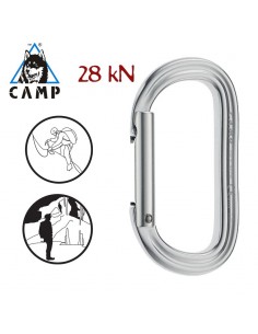 oval xl - mosquetón ovalado - camp