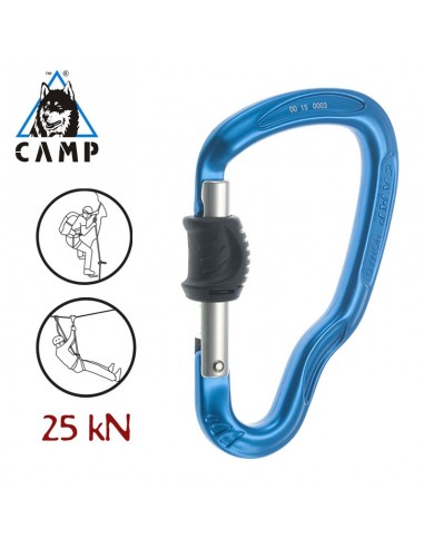 nomad - mosquetón rosca automático - camp