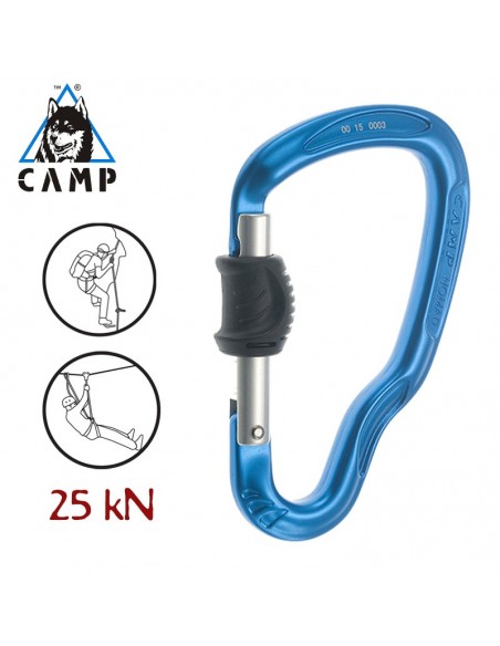 nomad - mosquetón rosca automático - camp