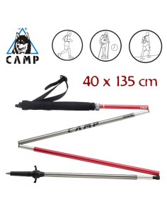 xenon pro-135 cm - bastón de aluminio (40-135cm) - camp