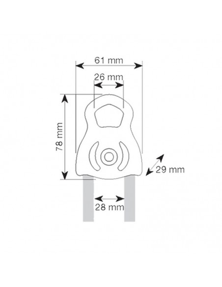 tethys - polea compacta - camp