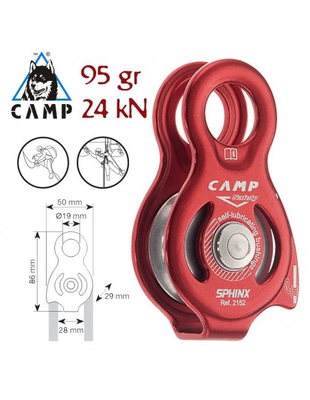 sphinx - polea ultracompacta - camp