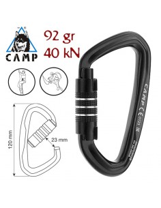 atlas 3lock - mosquetón automático - camp