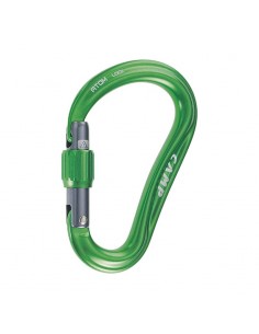atom lock (green) - mosquetón hms de rosca - camp 2